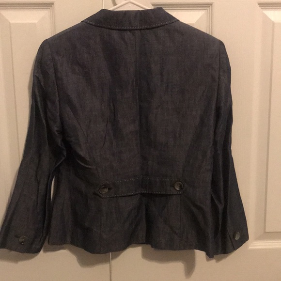 Ann Taylor LOFT Blue Blazer - Size 2 - Picture 2 of 4
